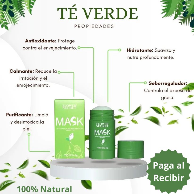 Green Mask - Para los que odian los puntos negros en la cara.
