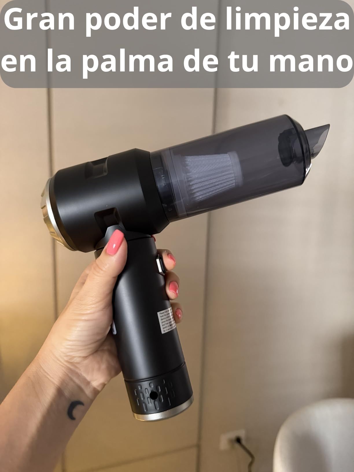 Mini Aspiradora Portátil Recargable