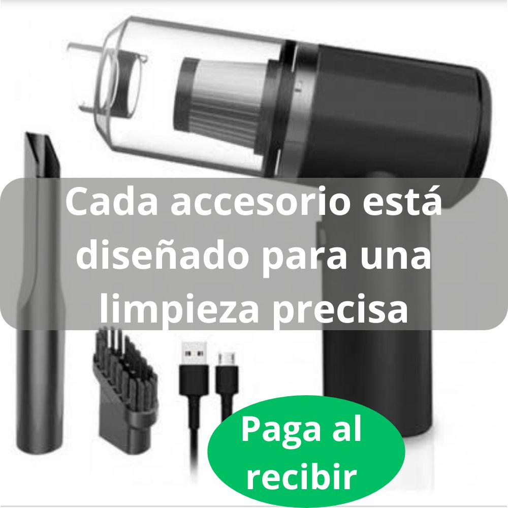 Mini Aspiradora Portátil Recargable