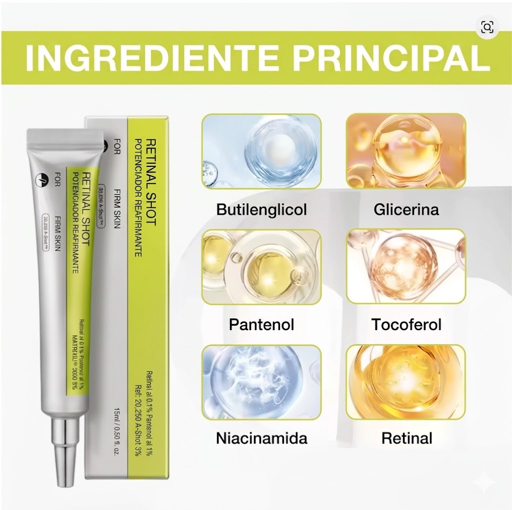 Retinal Celimax - Firmeza real desde la primera noche
