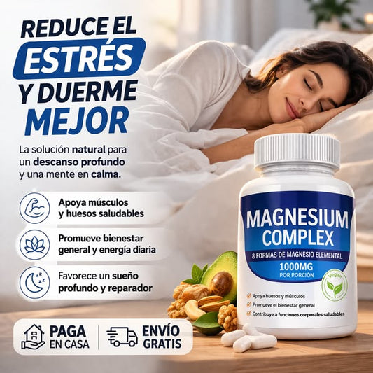 Magnesio Complex 1000mg 60 Cápsulas
