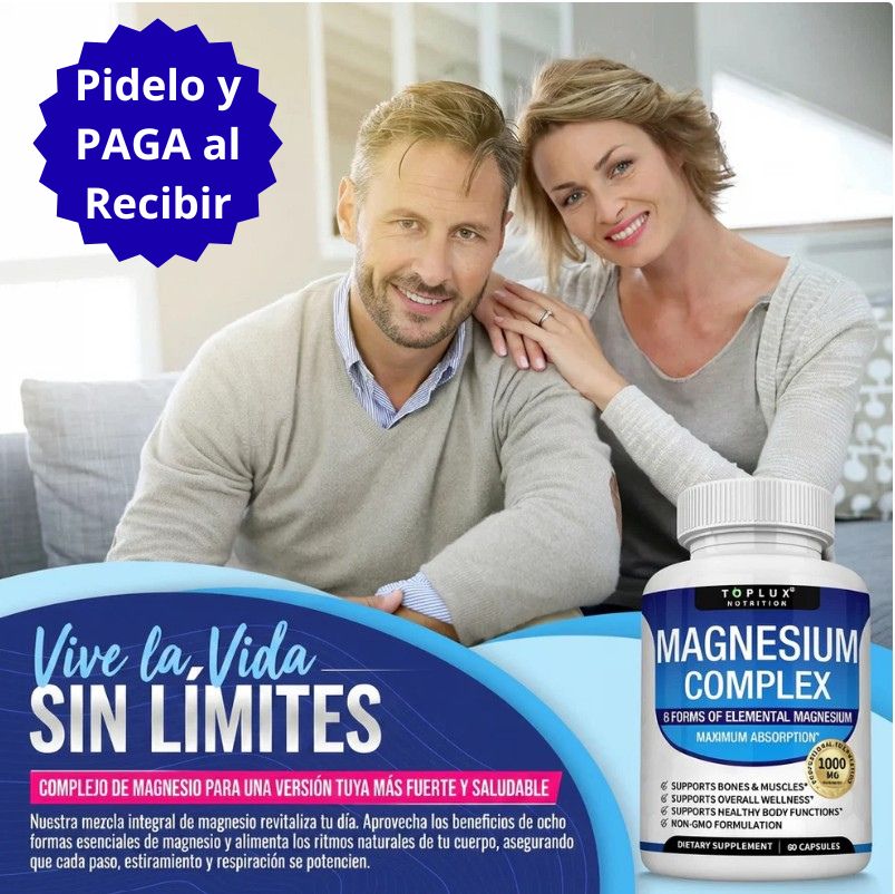 Magnesio Complex 1000mg 60 Cápsulas