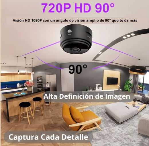 Mini Camara Espía - Seguridad total en miniatura