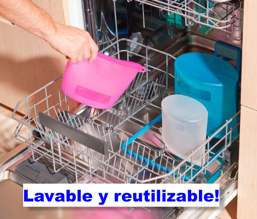 Bolsa de Silicona Reutilizables – Olvídate de las bolsas plásticas para siempre.