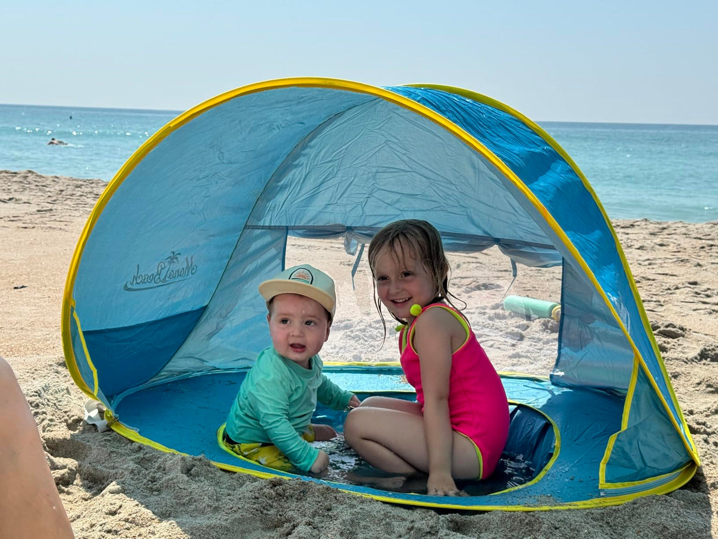 Carpa Plegable con Piscina + UPF 50+