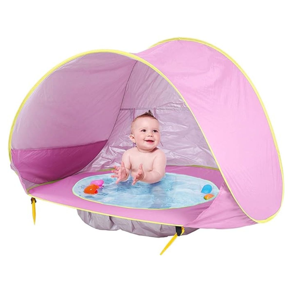 Carpa Plegable con Piscina + UPF 50+