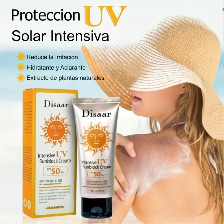 Crema Bloqueador Solar Intenso UV SPF 50